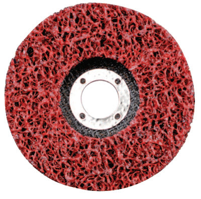 EZ Strip Wheels, Non-Woven, 4 1/2 X 7/8, Silicon Carbide, Red