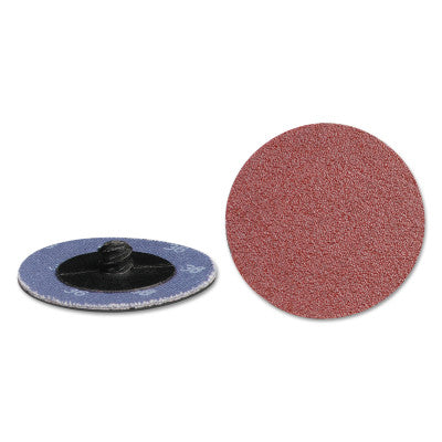 Quick Change 2-Ply Discs, Aluminum Oxide, 2 in Dia., 36 Grit