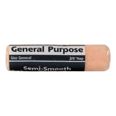 General Purpose Roller Covers, 3/8 in x 9 in