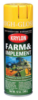 Farm and Implement Paints, 12 oz Aerosol Can, International Harvester Red, Gloss