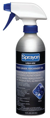 Liqui-Sol Food Grade Machinery Oils, 14 oz, Trigger Spray Can