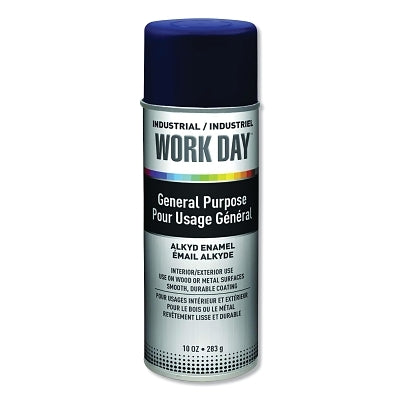 INDUSTRIAL WORK DAY ENAMEL PAINT 16 OZ BLUE