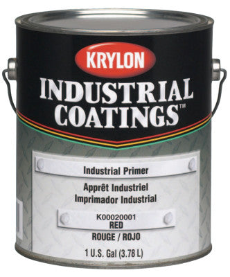 Industrial Coatings Industrial Primers, 1 Gallon Can, Red