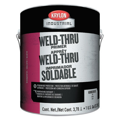 Industrial Coatings Weld-Thru Primer, 1 Gallon Can, Gray