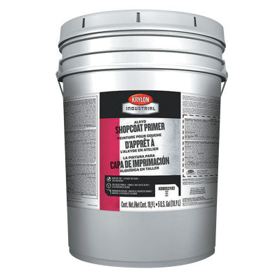 Alkyd Shopcoat Primer, 5 Gallon Pail, Gray