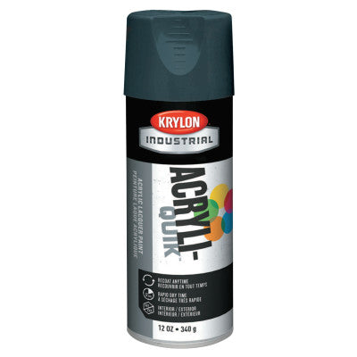 Interior/Exterior Industrial Maintenance Paints, 12 oz Aerosol Can, Shadow Gray