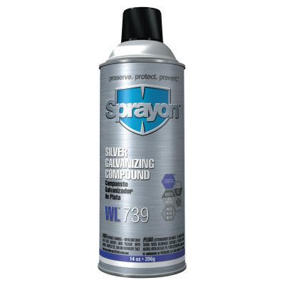 Silver Galv Coating, 14 oz Aerosol Can