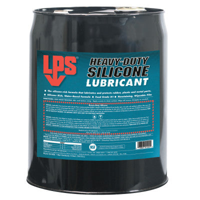 Heavy-Duty Silicone Lubricants, 5 gal Pail