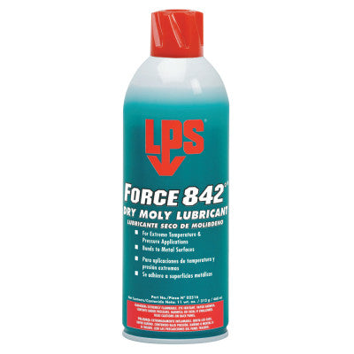 Force 842 Dry Moly Lubricants, 16 oz Aerosol Can