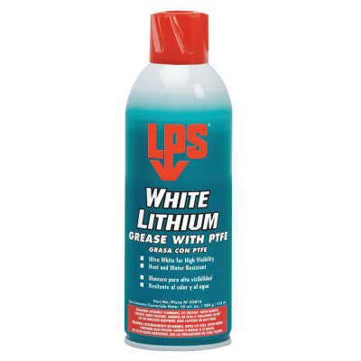 White Lithium Multi-Purpose Grease, 16 oz Aerosol Can