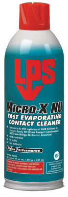 Micro-X NU Fast Evaporating Contact Cleaners, 11 oz Aerosol Can