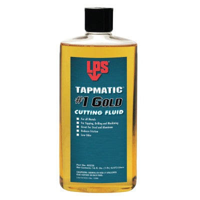 Tapmatic #1 Gold Cutting Fluids, 16 fl oz, Bottle