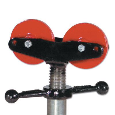 Pipe Stand Wheels, Steel, 2,000 lb Cap., 1 1/4 in-24 in Pipe