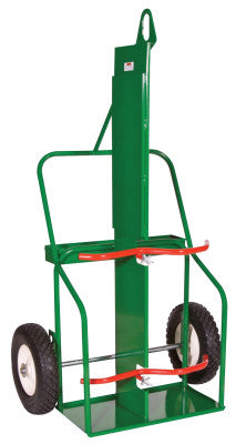 Double Cylinder Cart, Holds 9 1/4"-13 1/2" Cylinders, 66.5 x 22.1 x 36.8 in
