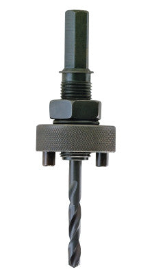 Hole Saw Arbor, 1L, 5 1/8 in L, Fits Hole Saws 9/16" - 1 3/6"