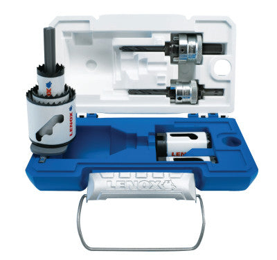 Contractor's Speed Slot Hole Saw Mini Kit w/Case, 8 Piece, 7/8 in-2 in Cut Diam.