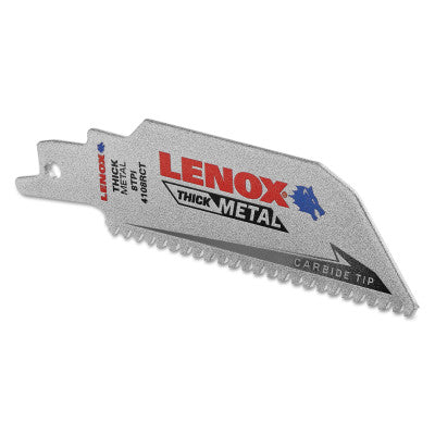 Lazer CT Reciprocating Saw Blades, 4 in x 1 in, 8 TPI, Metal
