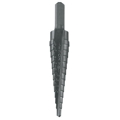 Vari-Bit Step Drill Bits, 1/8 in - 1/2 in, 13 Steps