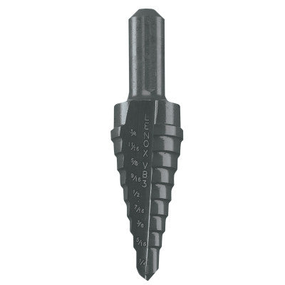 Vari-Bit Step Drill Bits, 1/4 in - 3/4 in, 9 Steps