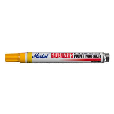 Galvanizer's Removable Markers, Medium Tip, Bullet, Yellow