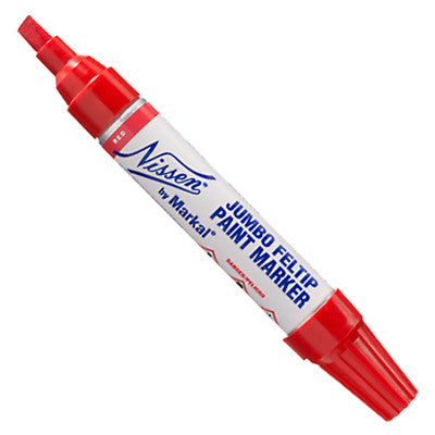 Liquid Paint Markers, 5/16" (8 mm) Tip, Red