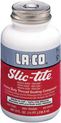Slic-Tite Paste Thread Sealants w/ PTFE, 1 Gallon, White