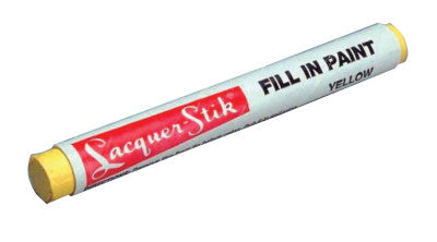 Lacquer-Stik Fill-In Paint Markers, White, 3/8 in