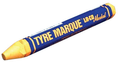 Tyre Marque Rubber Marking Crayons, 1/2 in X 4 5/8 in, White