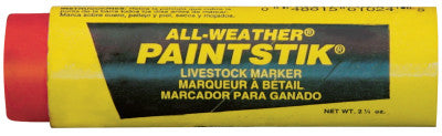 All-Weather Paintstik Livestock Markers, 1 in X 4 in, Orange