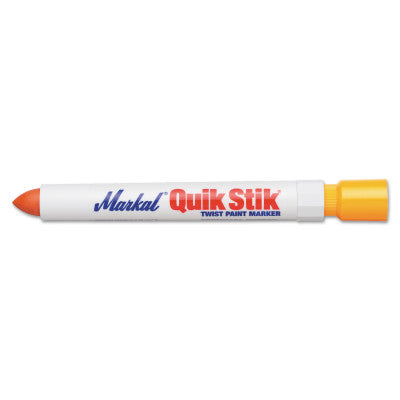 Quik Stik Markers, 11/16 in dia, 6 in, Fluorescent Orange