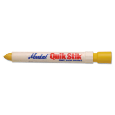 Quik Stik Markers, 11/16 in X 6 in, Black, Carded