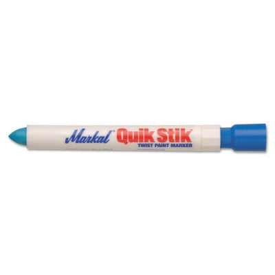 Quik Stik Markers, 11/16 in dia, 6 in, Blue