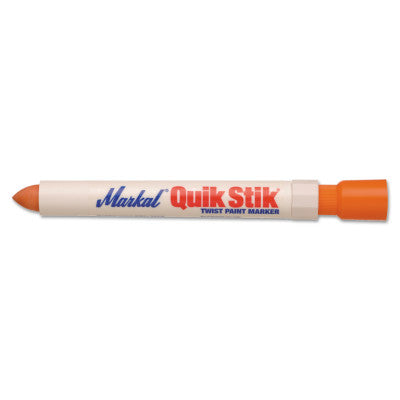 Quik Stik Markers, 11/16 in dia, 6 in, Orange