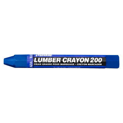 #200 Lumber Crayons, 1/2 in, Blue