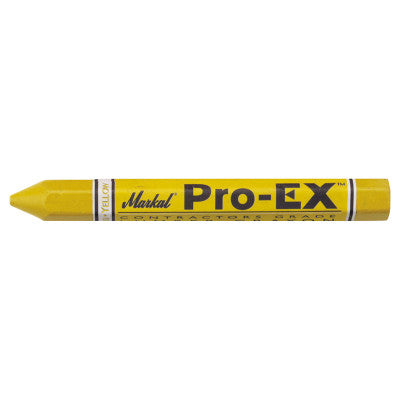 Pro-Ex Lumber Crayons, 1/2 in X 4 5/8 in, Yellow