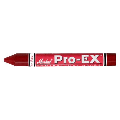 Pro-Ex Lumber Crayons, 1/2 in X 4 5/8 in, Red