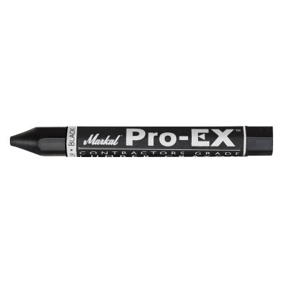 Pro-Ex Lumber Crayons, 1/2 in X 4 5/8 in, Black