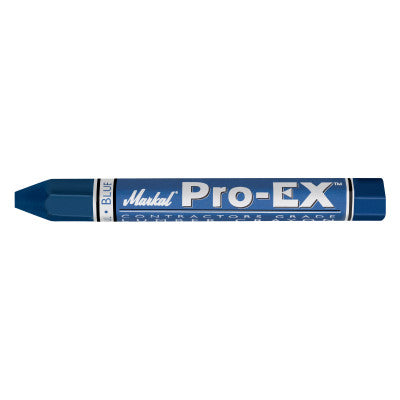 Pro-Ex Lumber Crayons, 1/2 in X 4 5/8 in, Blue