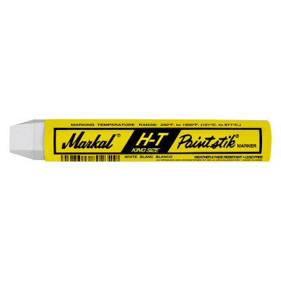 Paintstik HT Markers, 3/4 in X 4 5/8 in, White