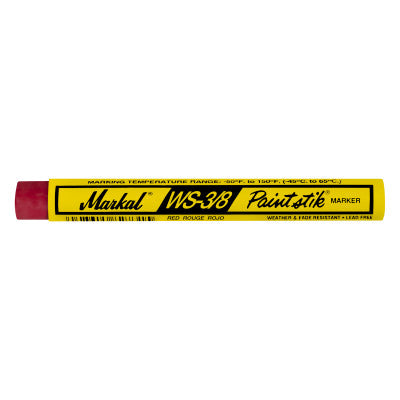 Paintstik WS Markers, 3/8 in, Red