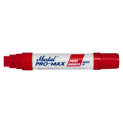 PRO-MAX Paint Markers, Red, 9/16 in, Jumbo
