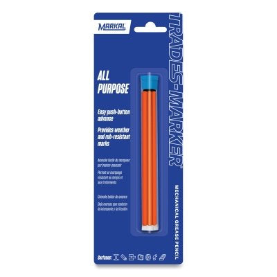 TRADES MARKER ORANGE REFILL 6/PKG