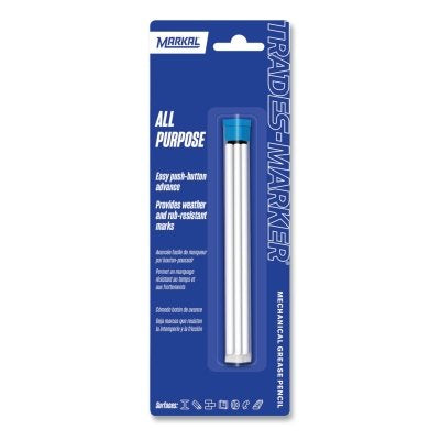 TRADES MARKER WHITE REFILL 6/PKG