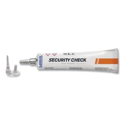 SECURITY CHECK PAINT MARKER - WHITE