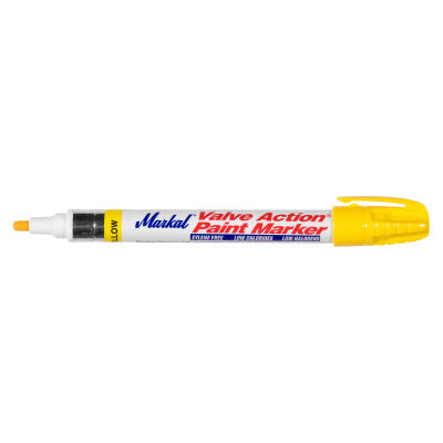 Valve Action Paint Markers, Aluminum, 1/8 in, Medium