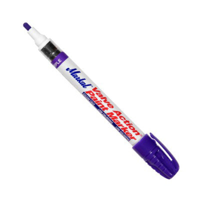 Valve Action Paint Markers, Purple, 1/8 in, Medium