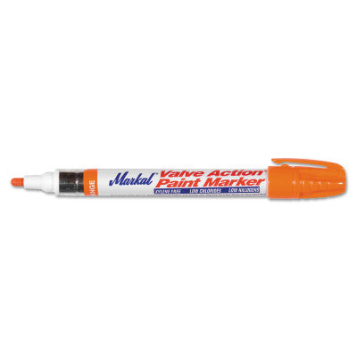 Valve Action Paint Markers, Orange, 1/8 in, Medium