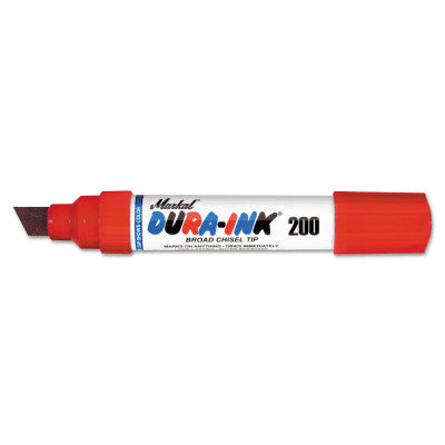 Dura-Ink 15 Markers, 5/8 in Tip, Felt, Red