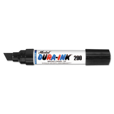 Dura-Ink 200 Markers, Black, 5/8 in, Felt