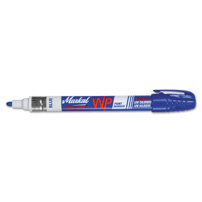 PRO-LINE WP Paint Markers, 1/8 in Tip, Medium, Blue